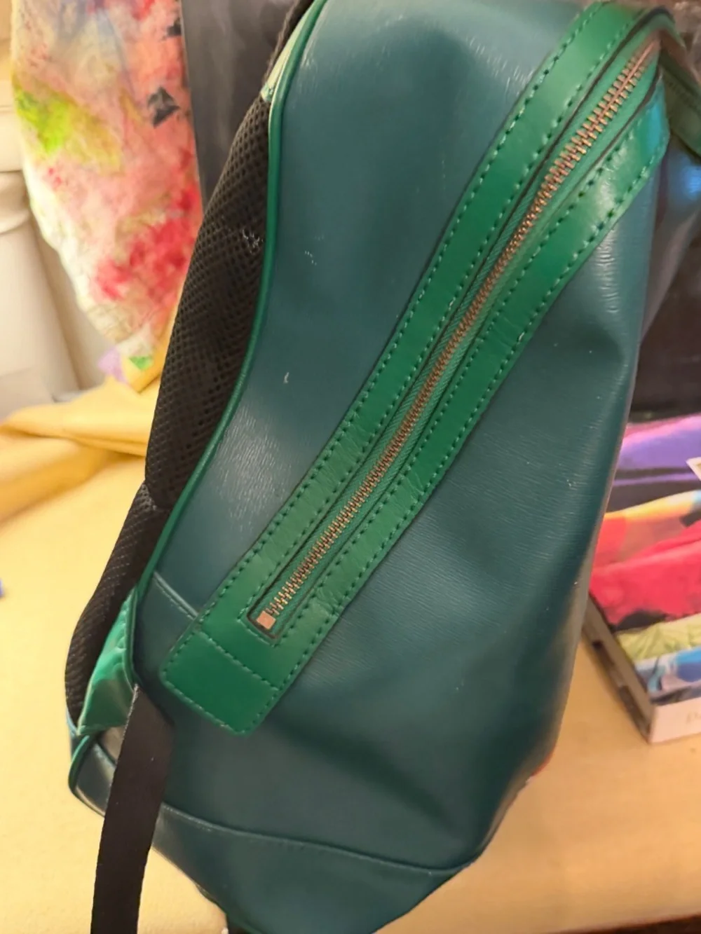 Gucci Leather Web and Snake Backpack